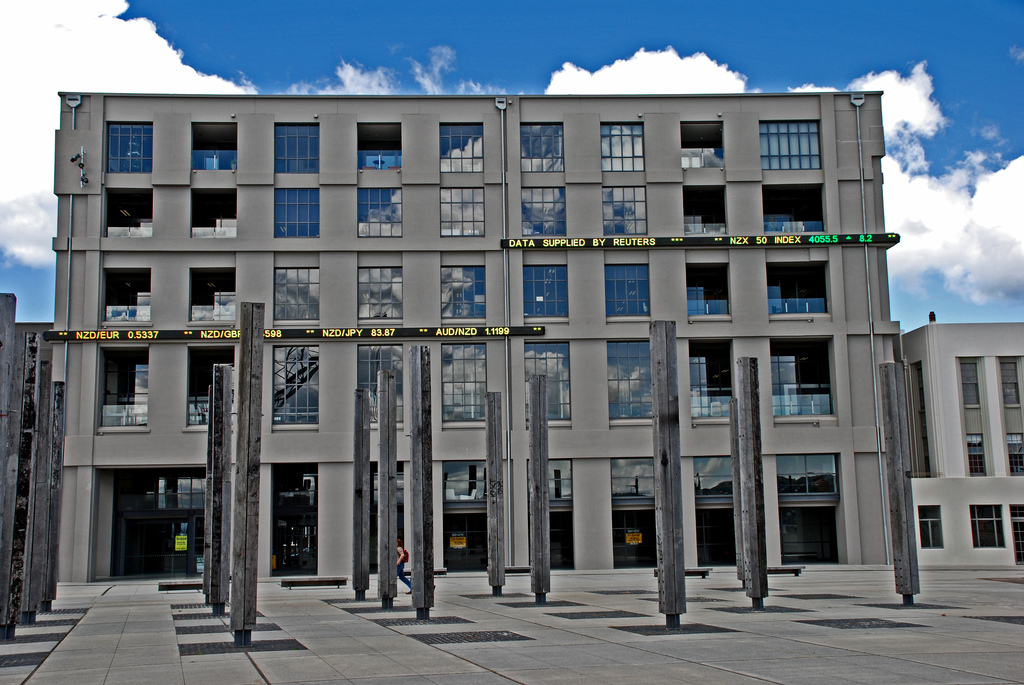 The New Zealand Stock Exchange in Wellington